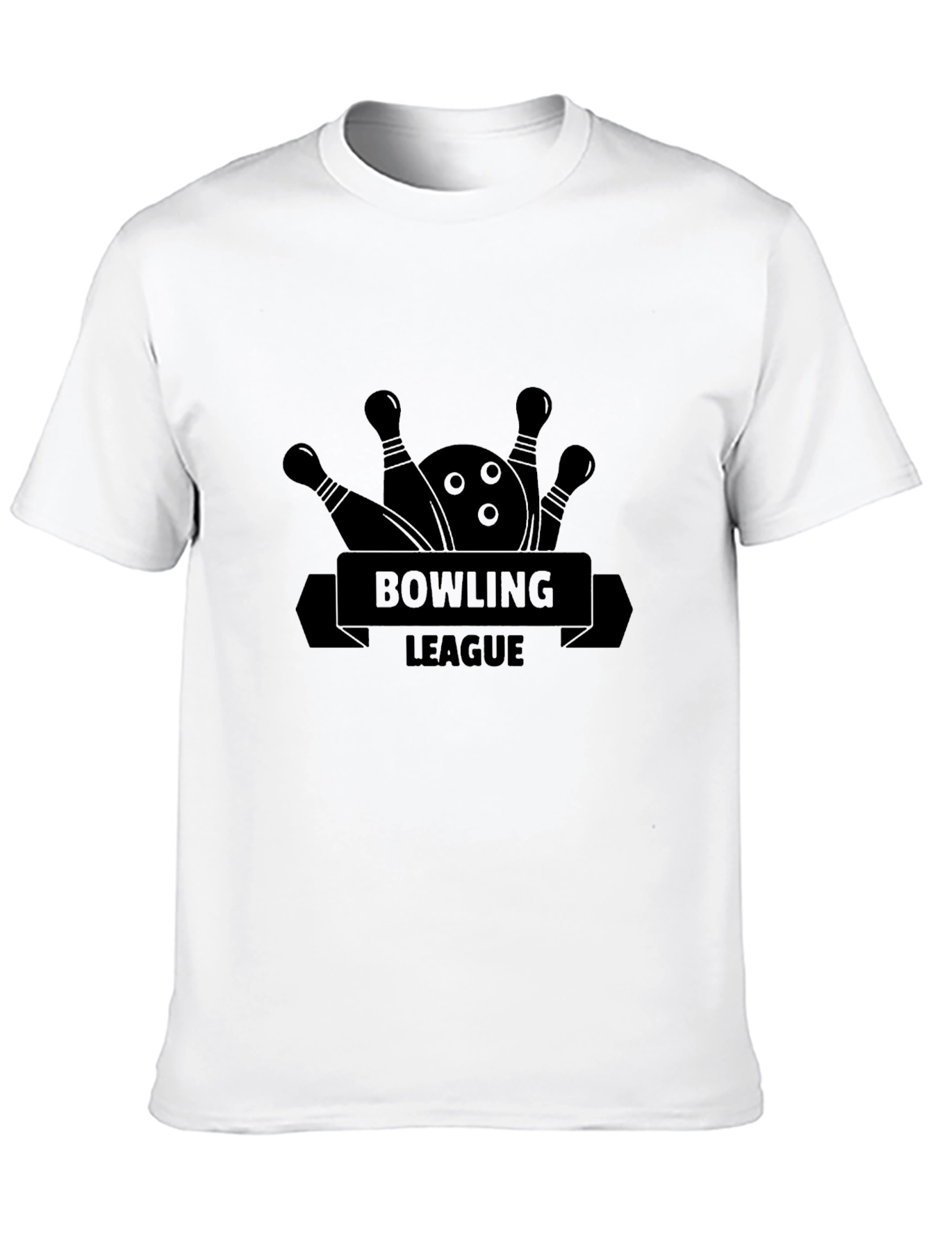 Bowling League Graphic T-Shirt