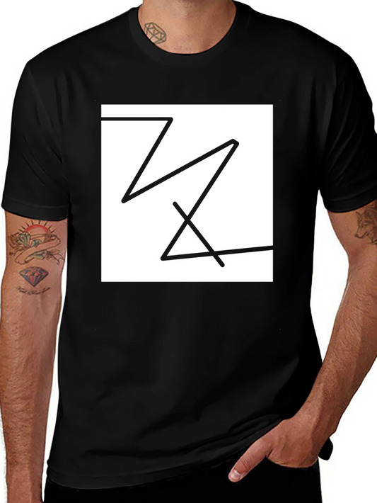 Abstract Graphic Tee - Modern Minimalist Design