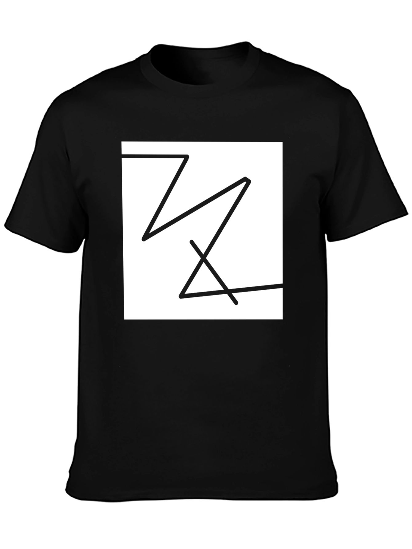 Abstract Graphic Tee - Modern Minimalist Design