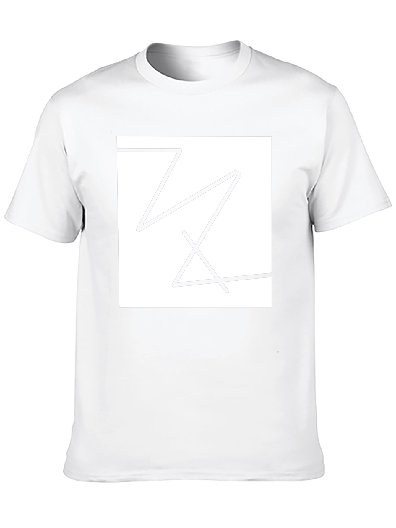 Abstract Graphic Tee - Modern Minimalist Design