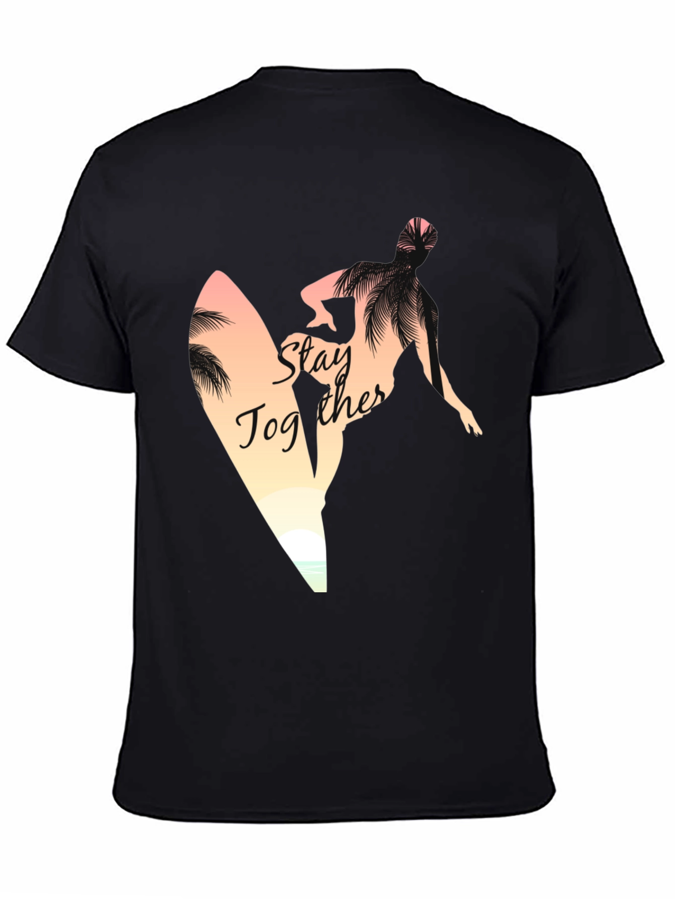 Stay Together Surfer Graphic Tee