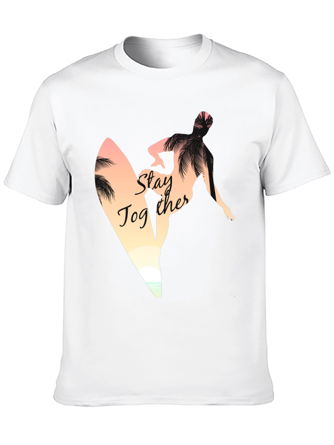 Stay Together Surfer Graphic Tee