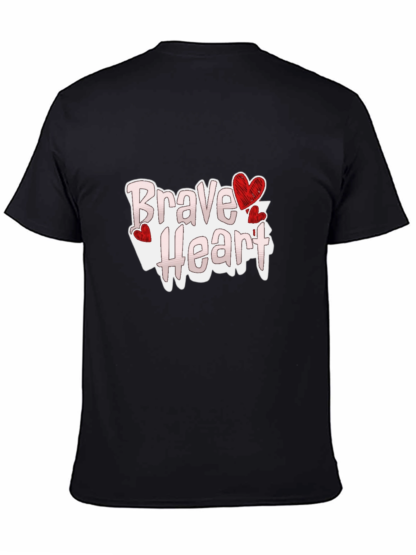 Brave Heart Graphic Tee - Love Valentines Day