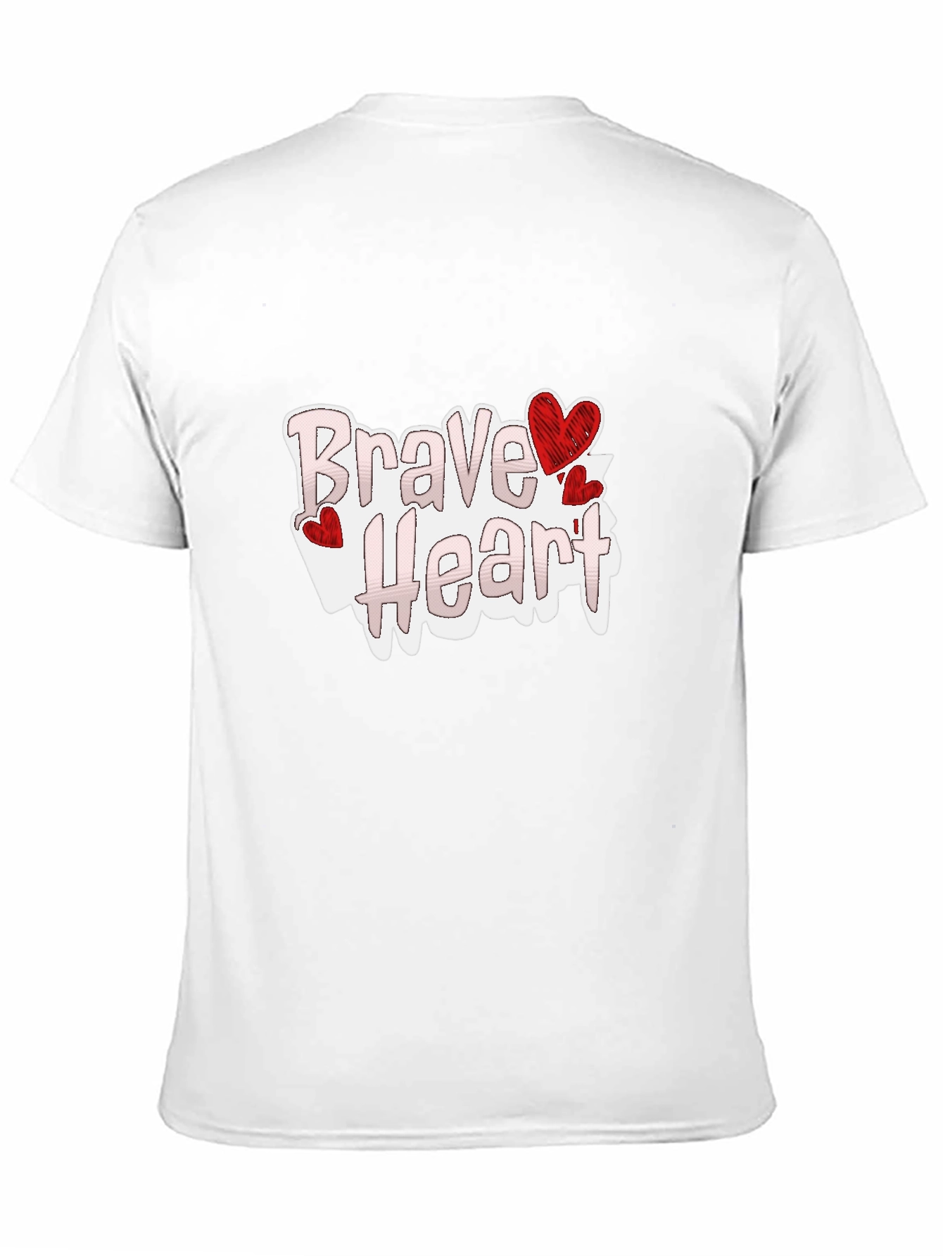 Brave Heart Graphic Tee - Love Valentines Day
