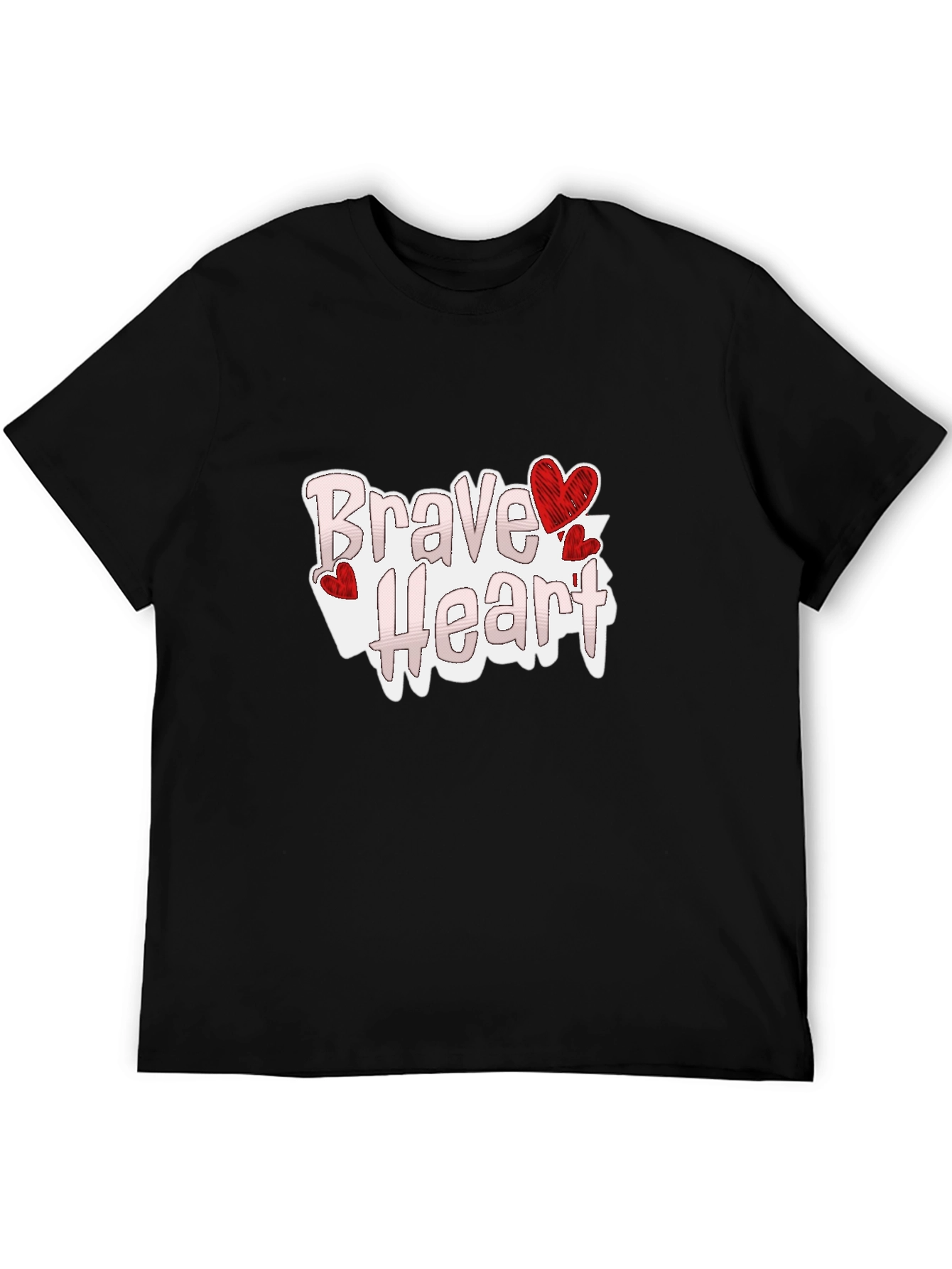 Brave Heart Graphic Tee - Love Valentines Day