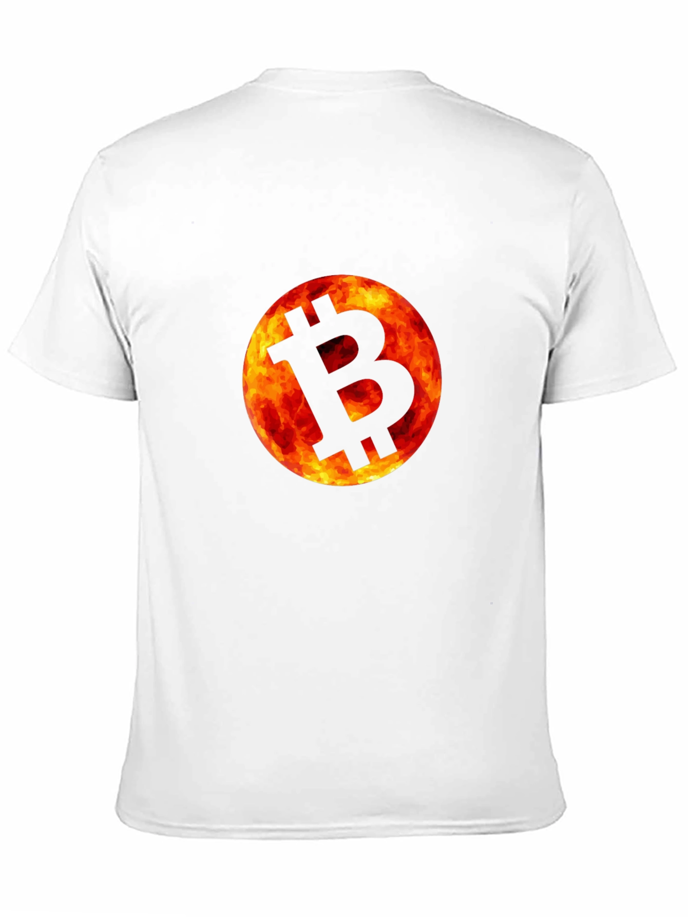 Bitcoin Fireball Black T-Shirt - Crypto Tee