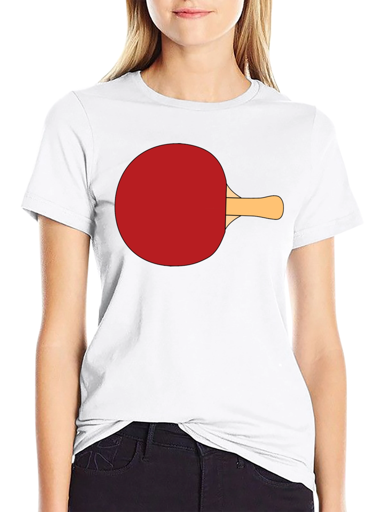 Table Tennis T-Shirt - Ping Pong Paddle Design