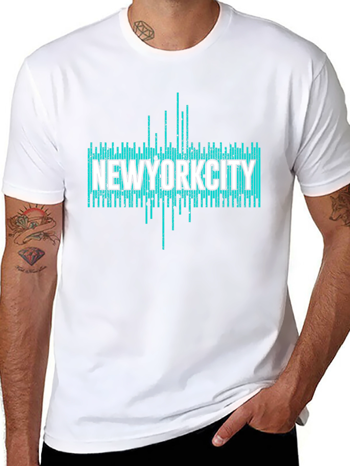 New York City Black Graphic T-Shirt