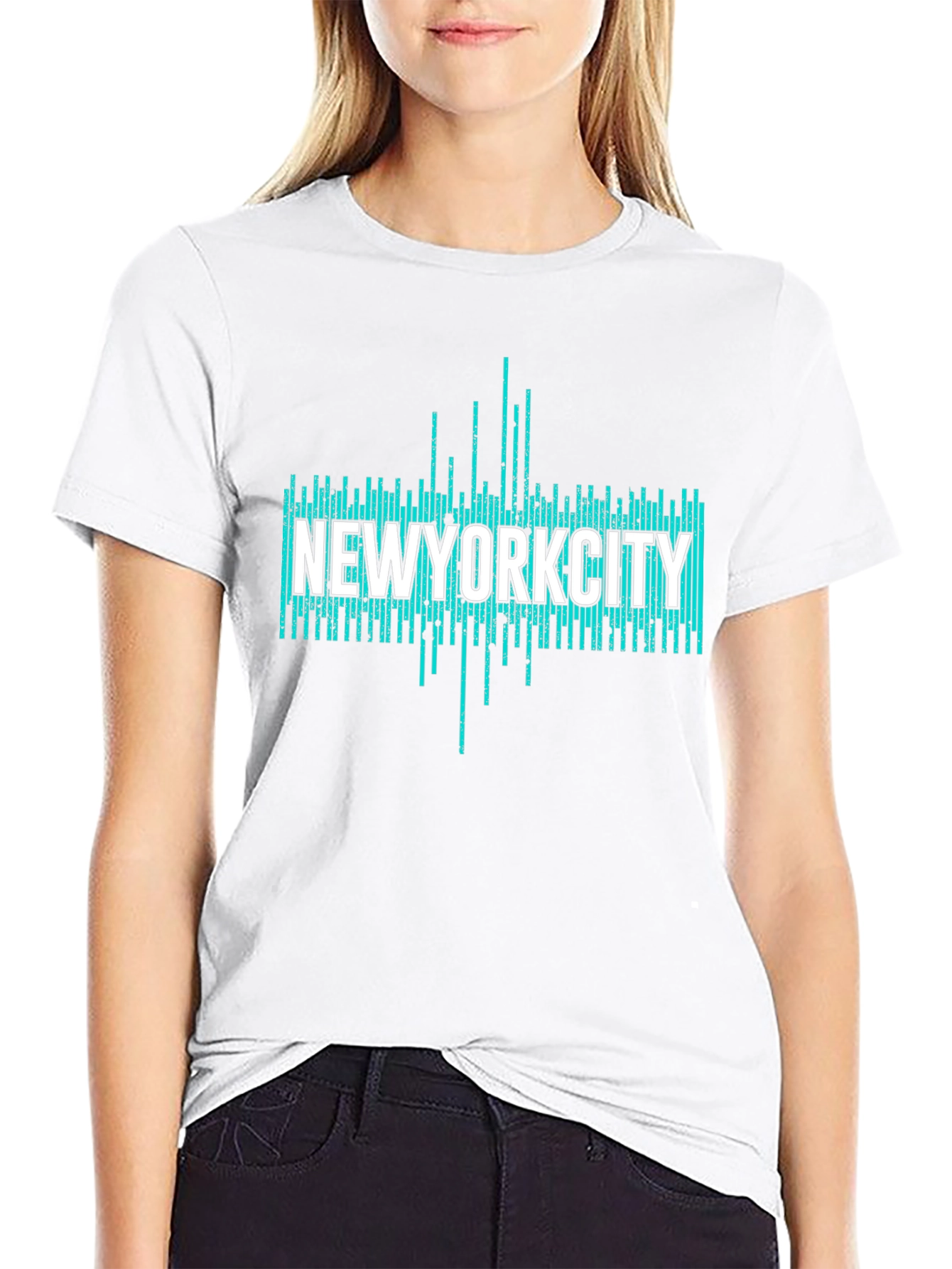 New York City Black Graphic T-Shirt