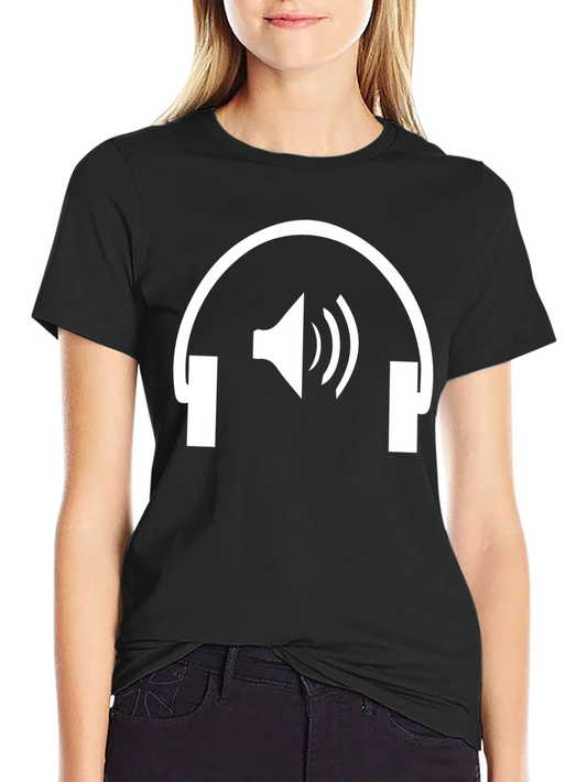 Soundwave Headphones Graphic Tee - Black