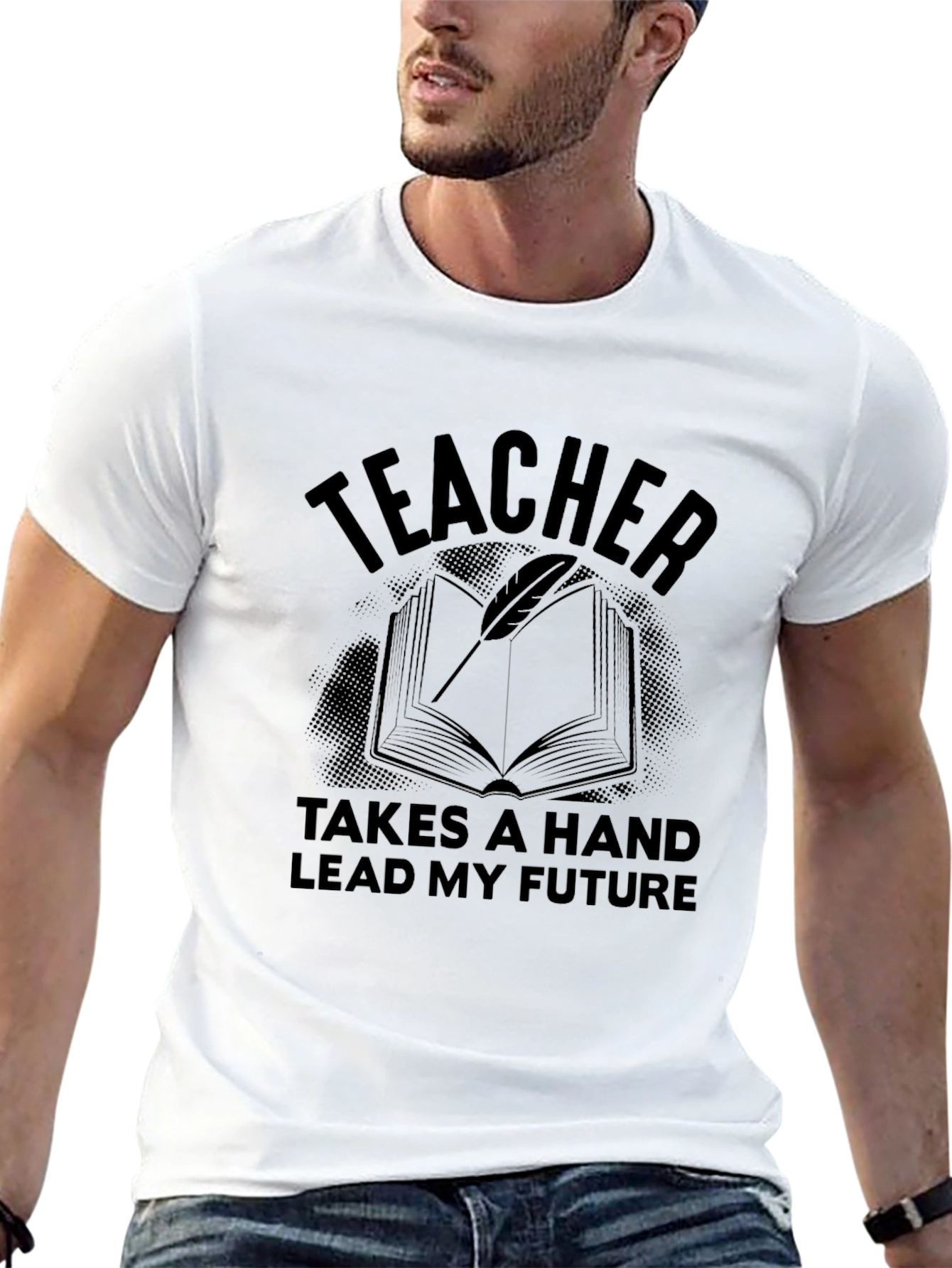 Teacher Lead My Future Graphic T-Shirt