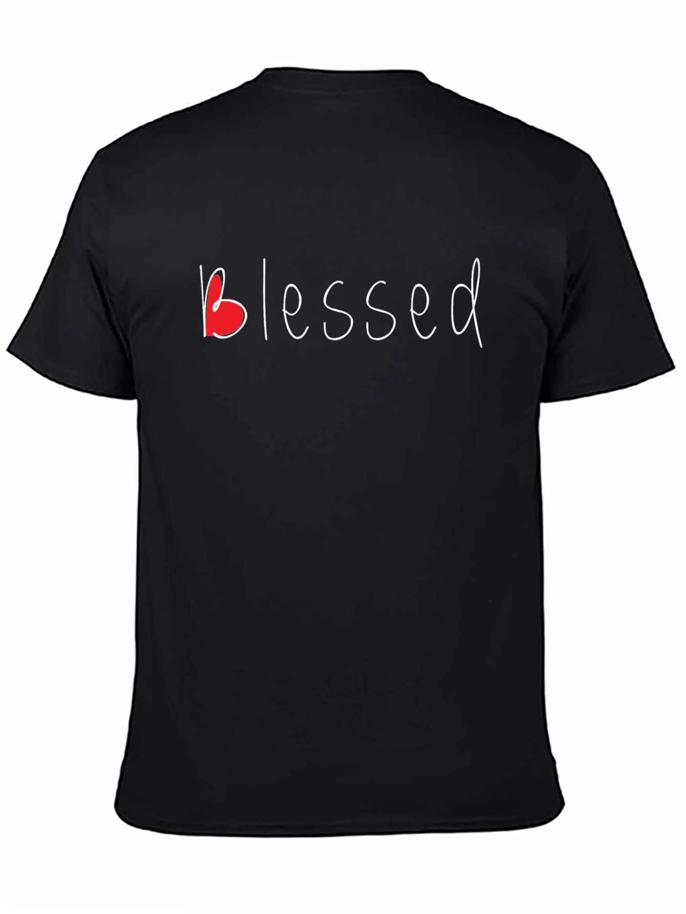 Blessed Heart Graphic Tee - Soft & Stylish