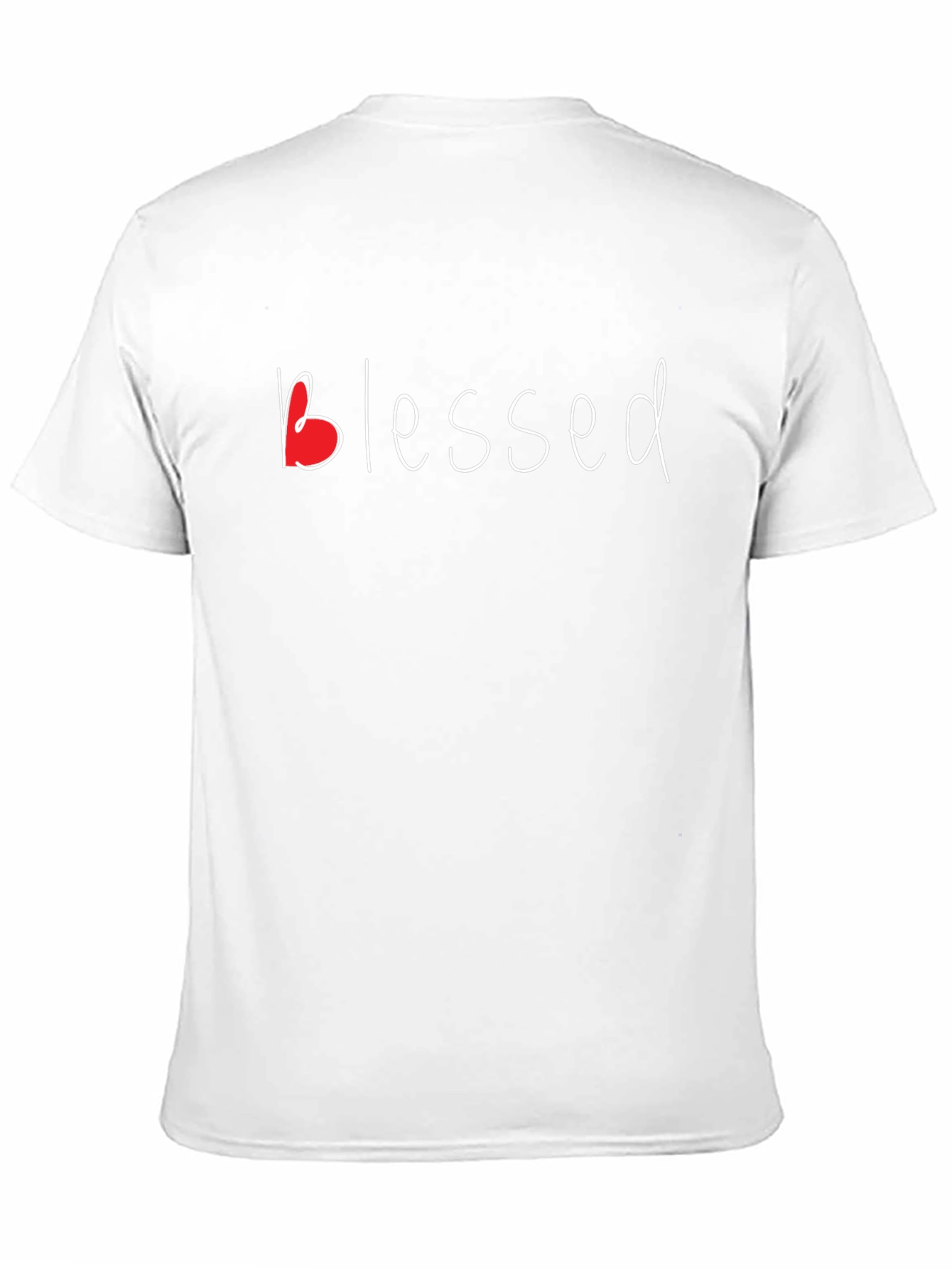 Blessed Heart Graphic Tee - Soft & Stylish