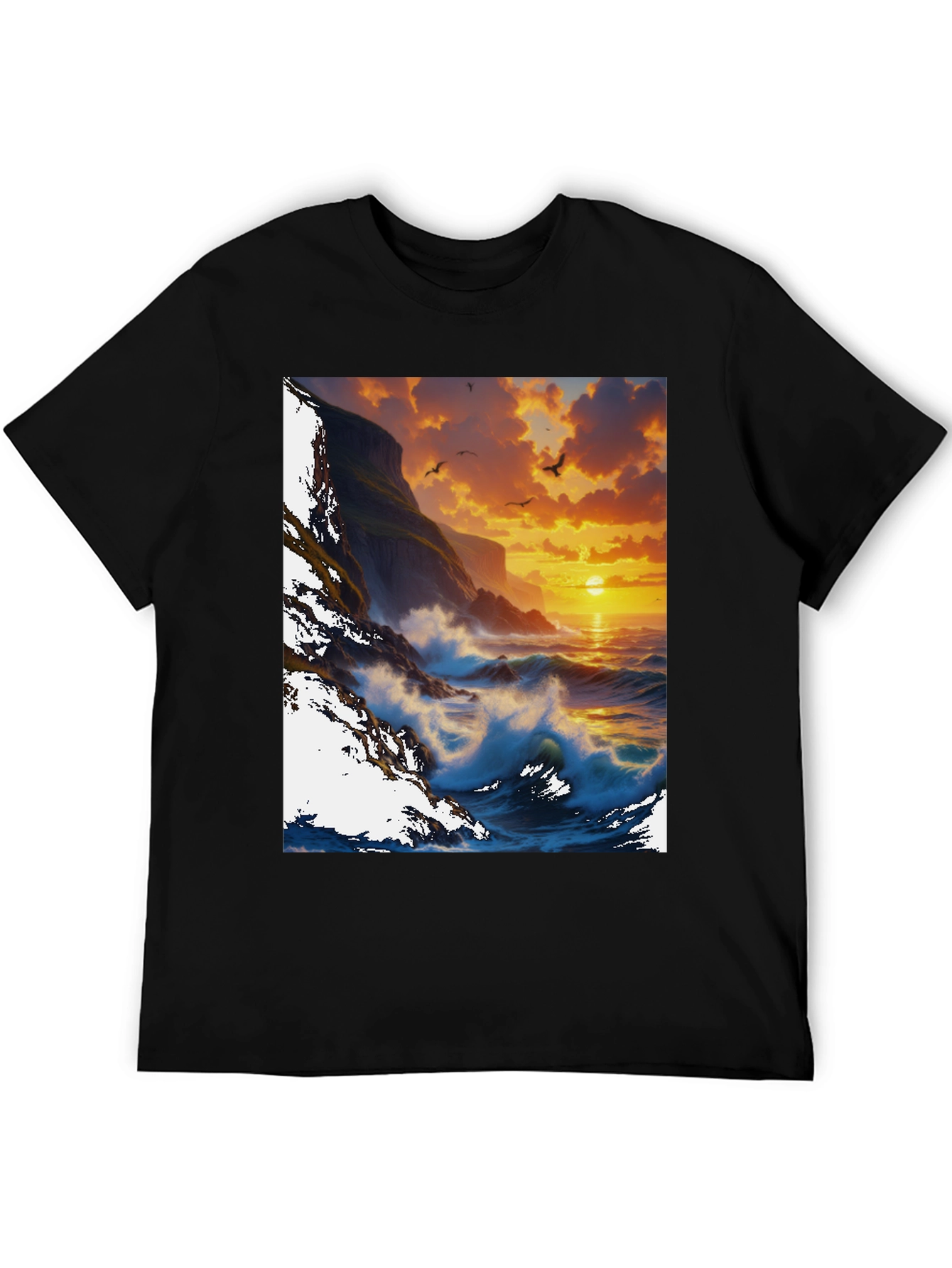 Sunset Cliffs Graphic T-Shirt