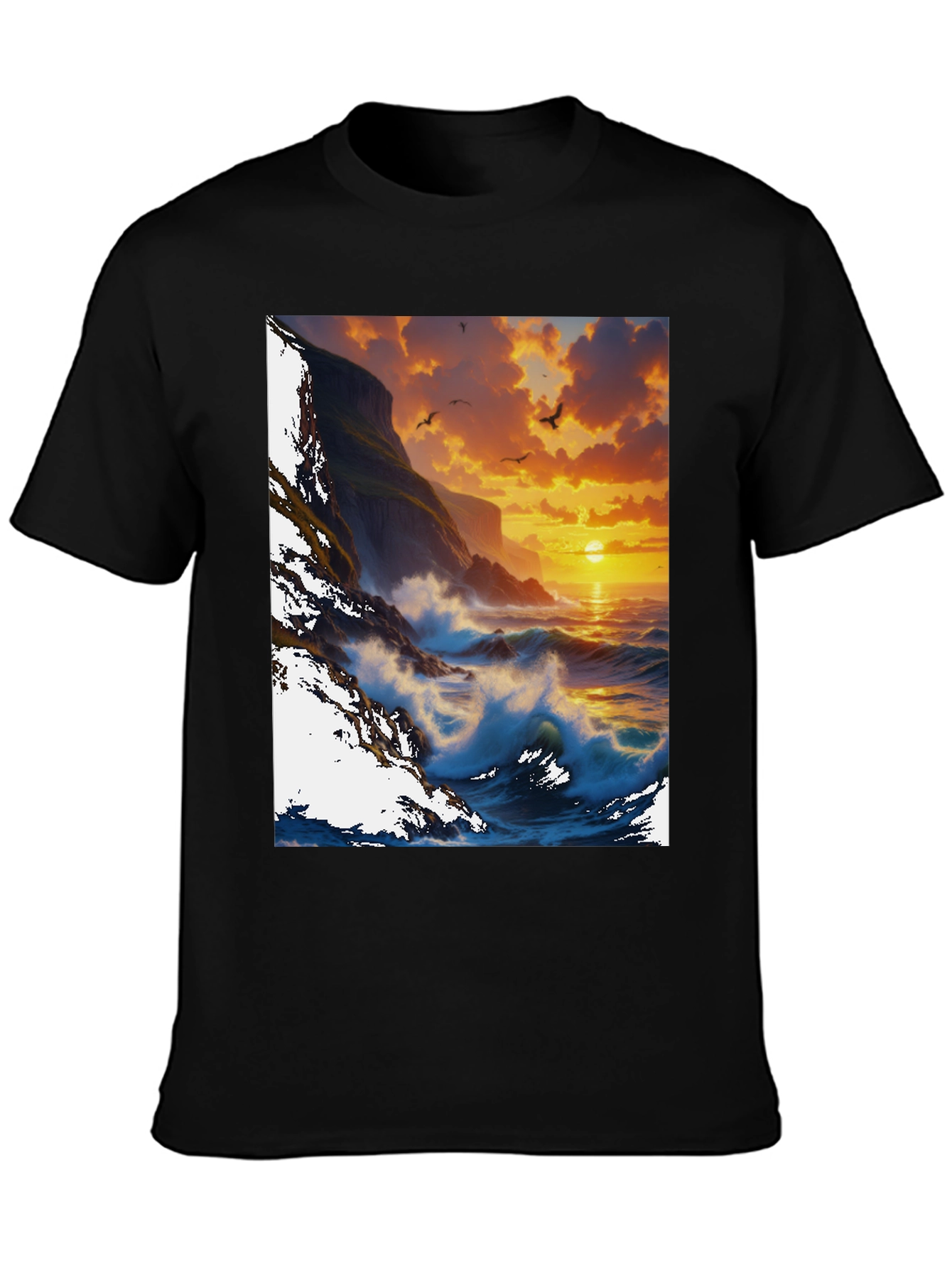 Sunset Cliffs Graphic T-Shirt