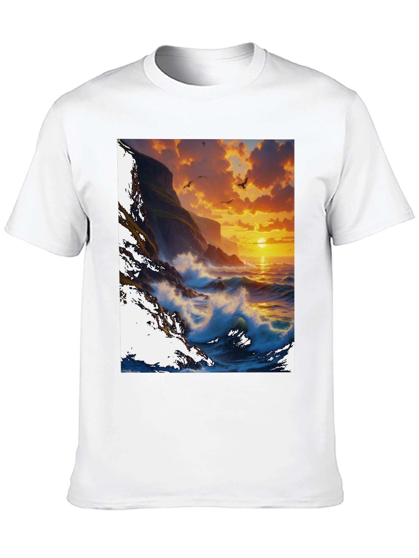 Sunset Cliffs Graphic T-Shirt