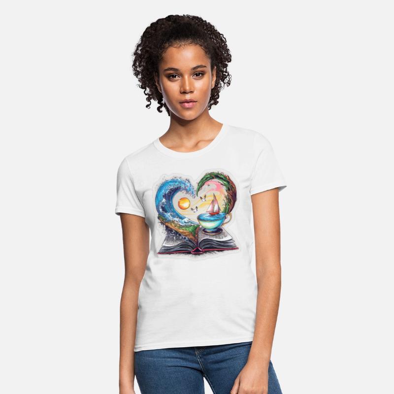 A book is an ocean of adventures.