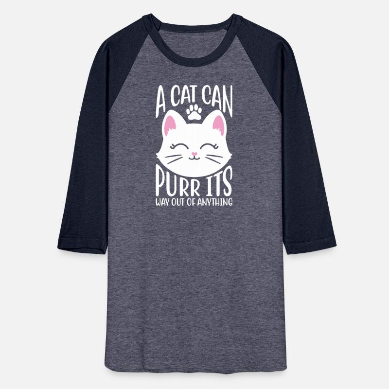 A cat can purr its way out of anything