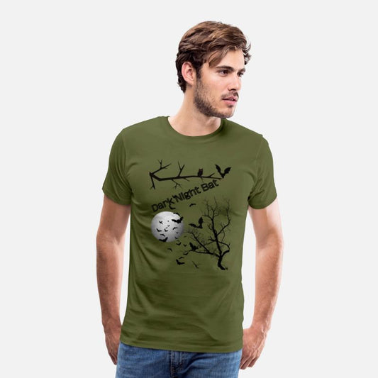 A Dark night bat t-shirt design