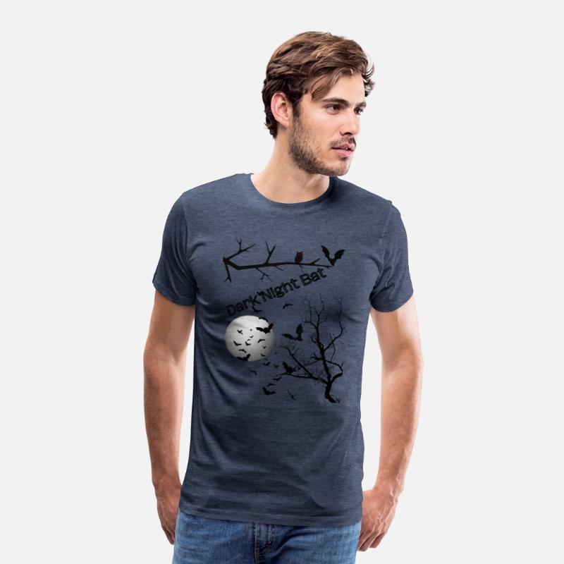 A Dark night bat t-shirt design