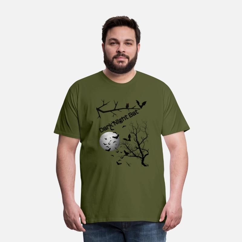 A Dark night bat t-shirt design