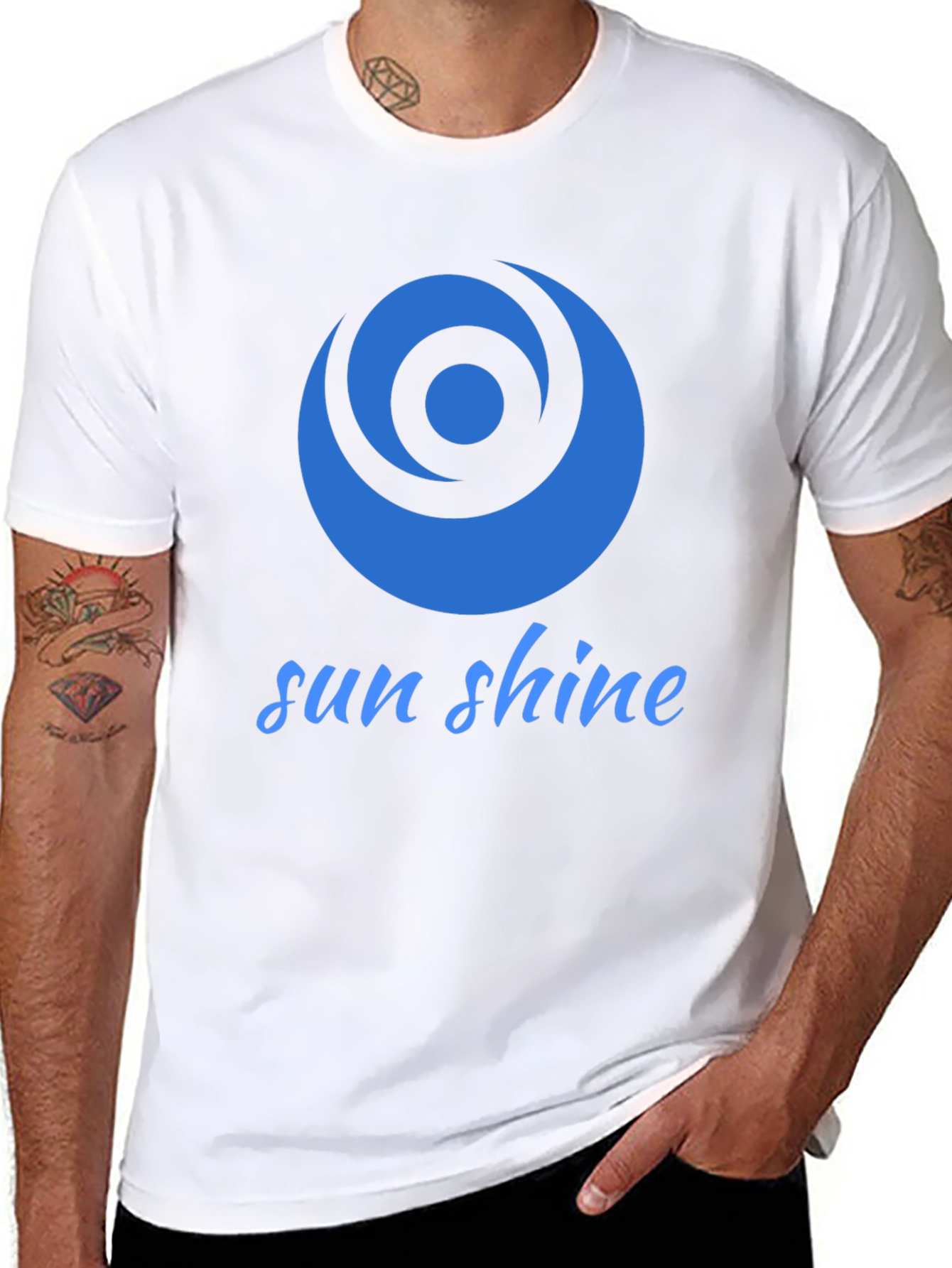 Sunshine Logo Tee - Black Unisex T-Shirt