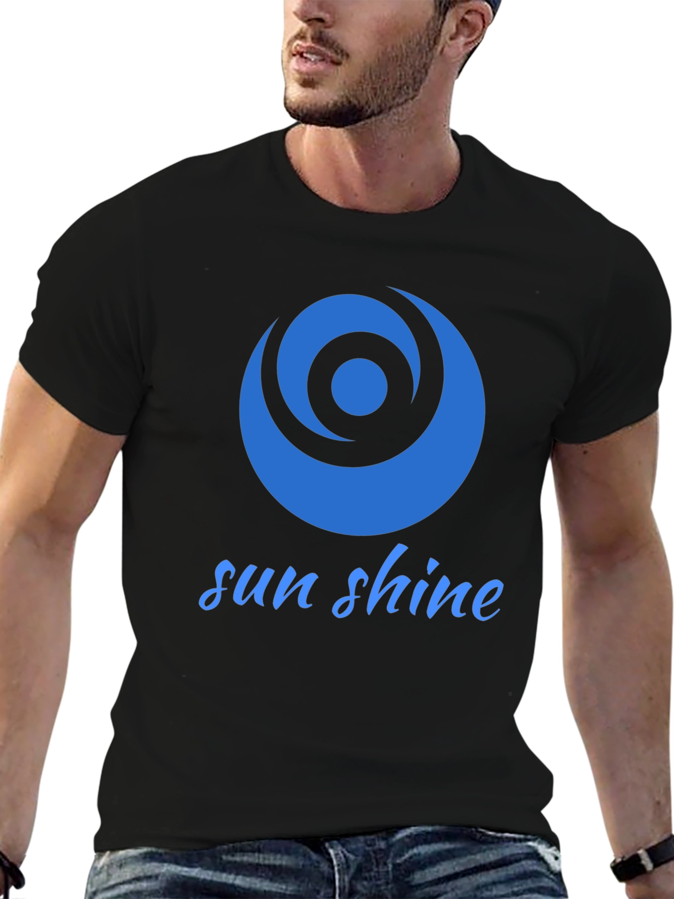 Sunshine Logo Tee - Black Unisex T-Shirt