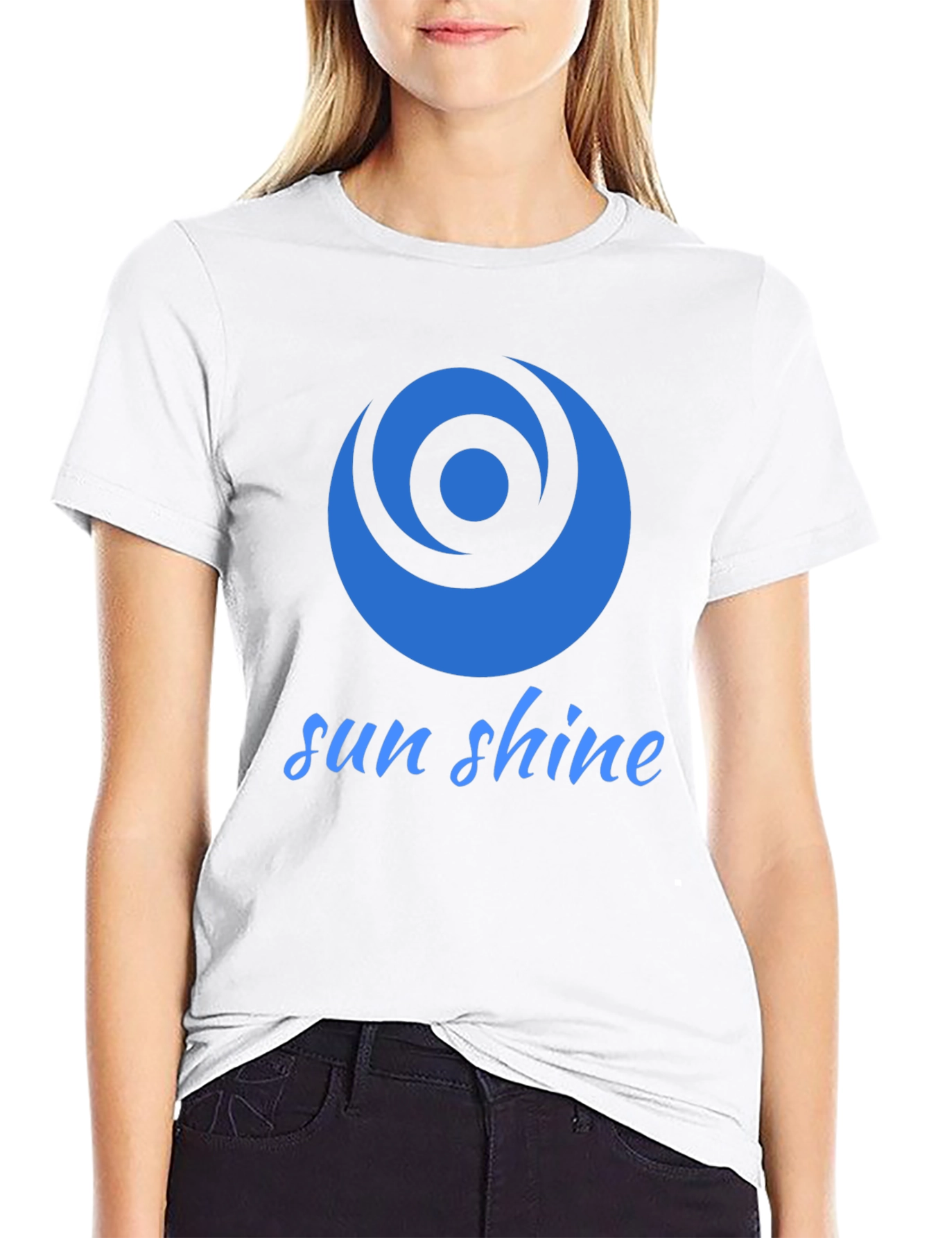 Sunshine Logo Tee - Black Unisex T-Shirt