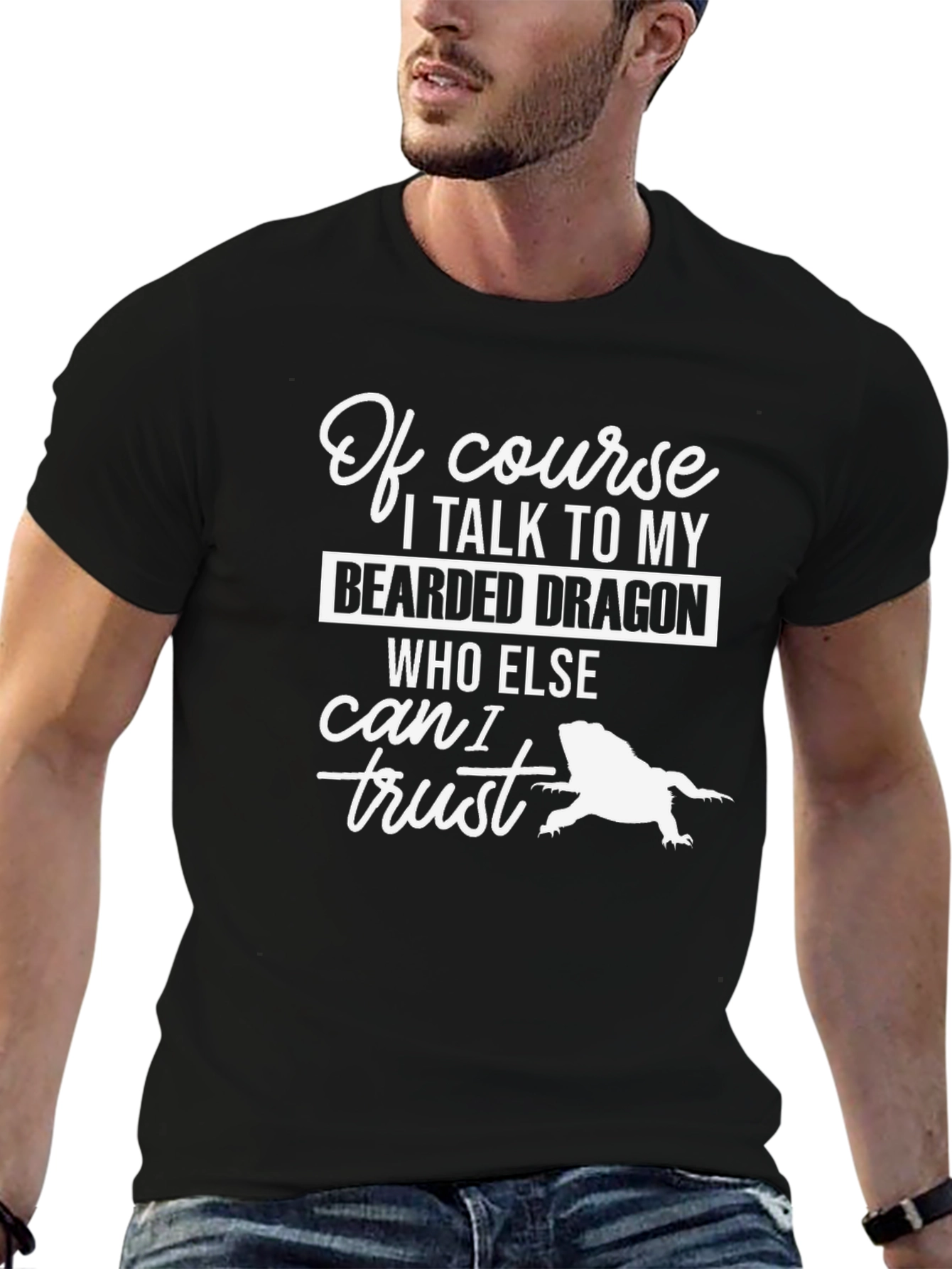 Bearded Dragon T-Shirt - Trust My Lizard!