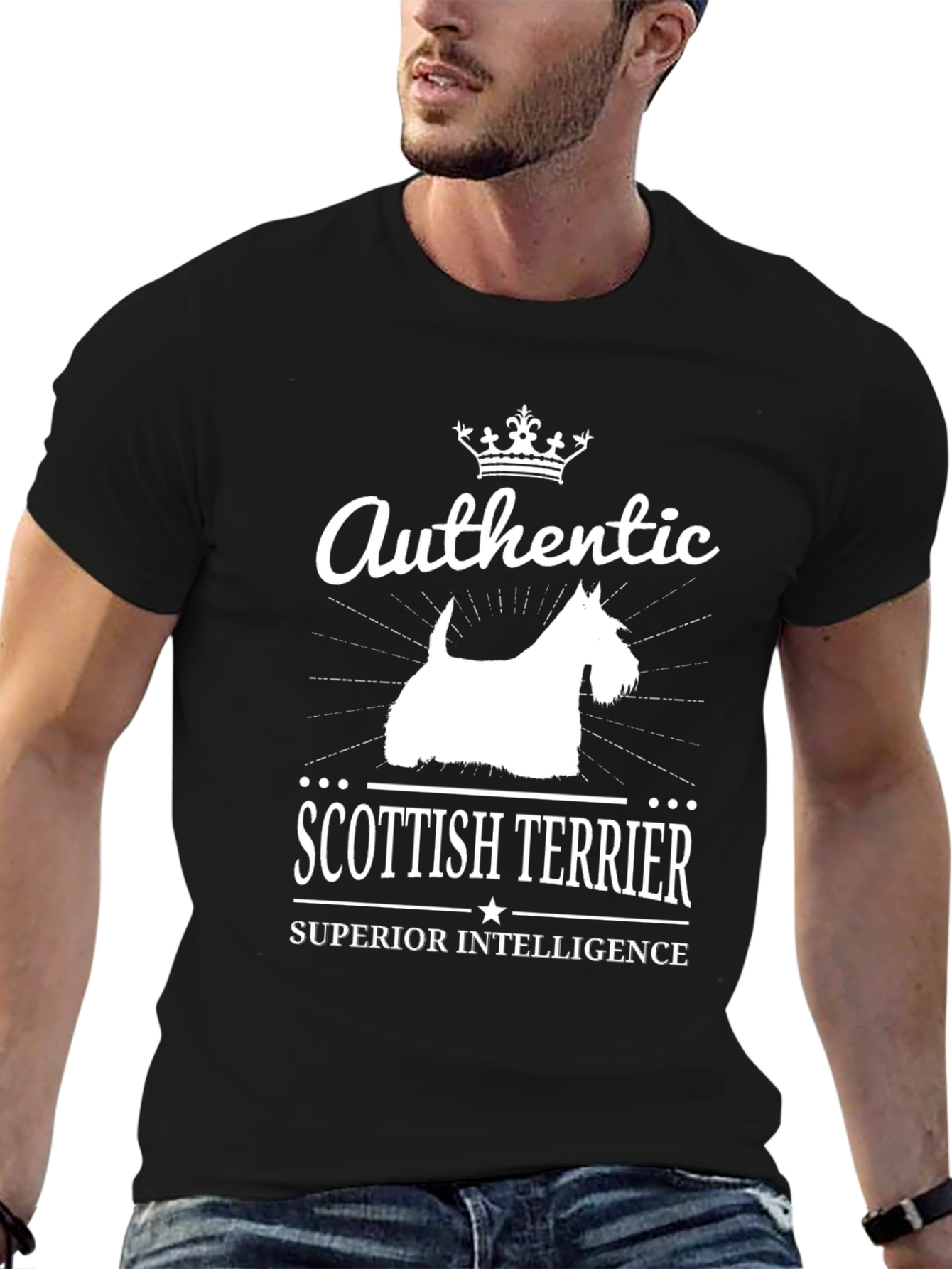Authentic Scottish Terrier T-Shirt