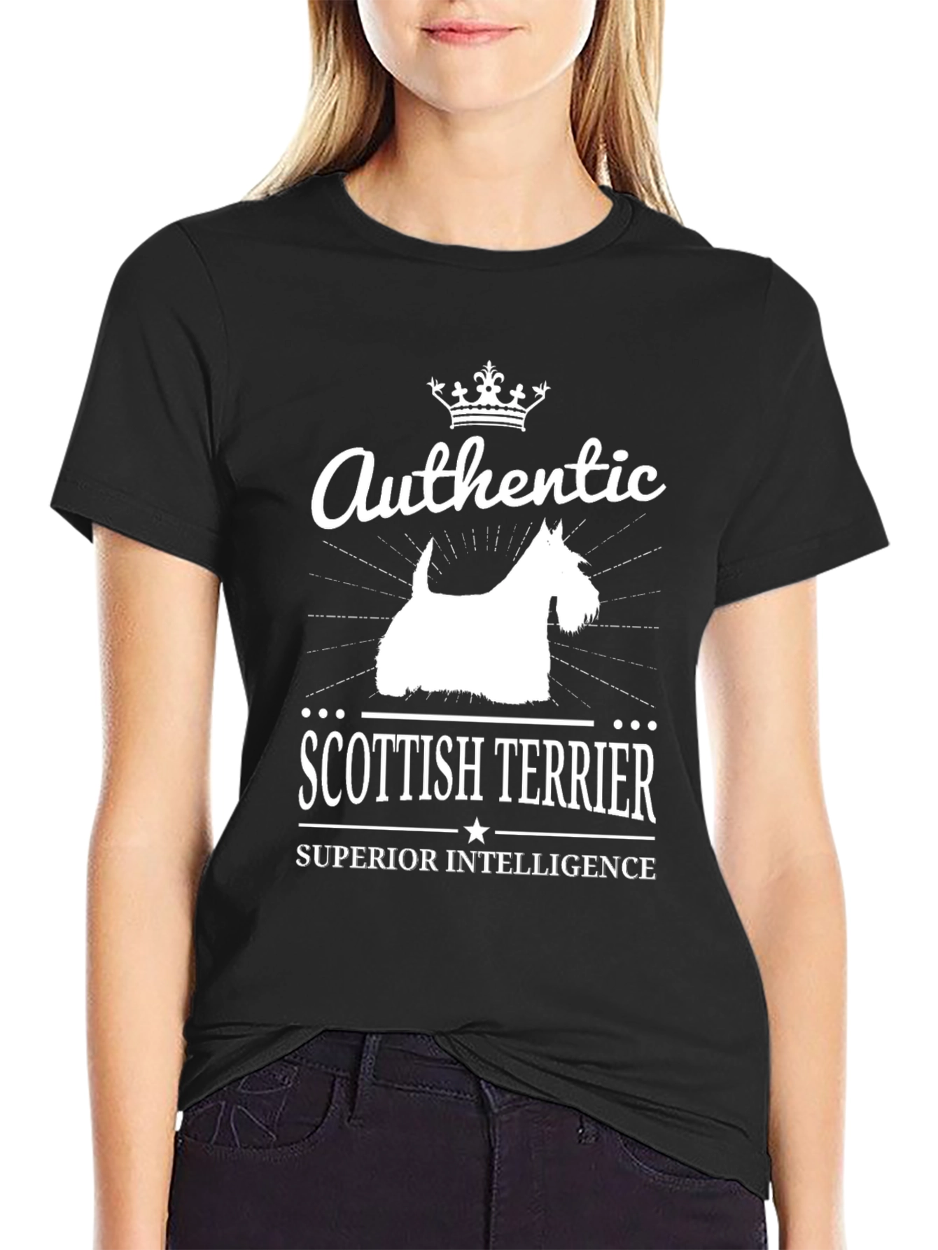 Authentic Scottish Terrier T-Shirt