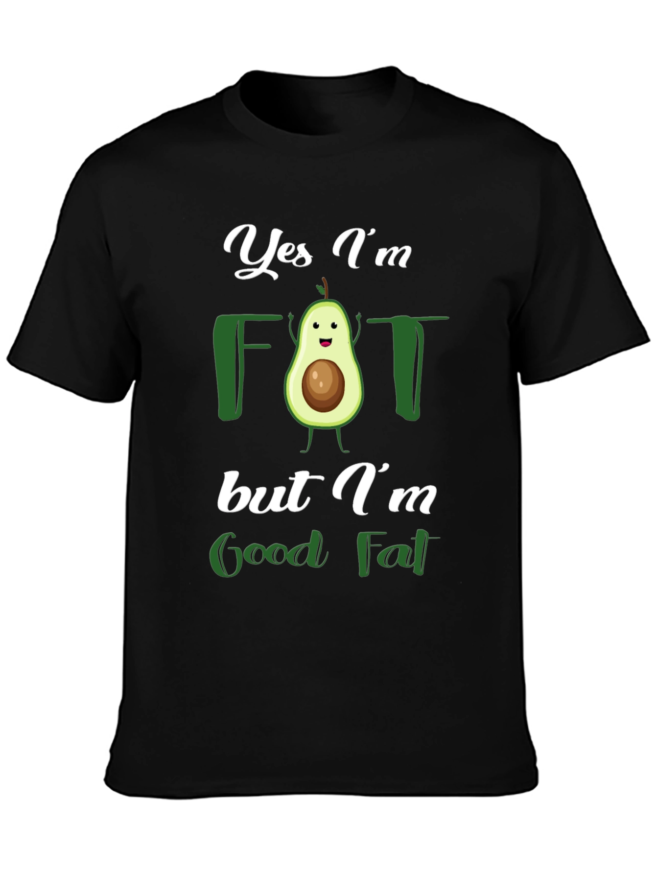 Funny Avocado Fat Pun T-Shirt