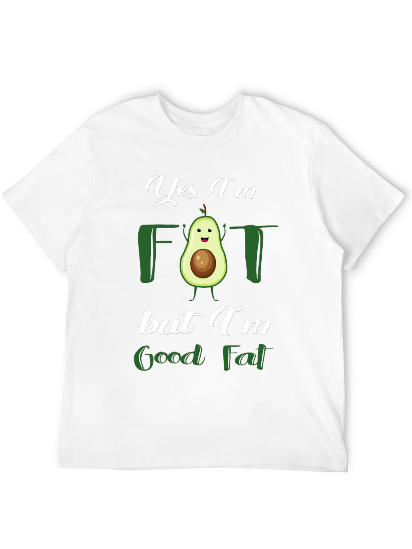 Funny Avocado Fat Pun T-Shirt