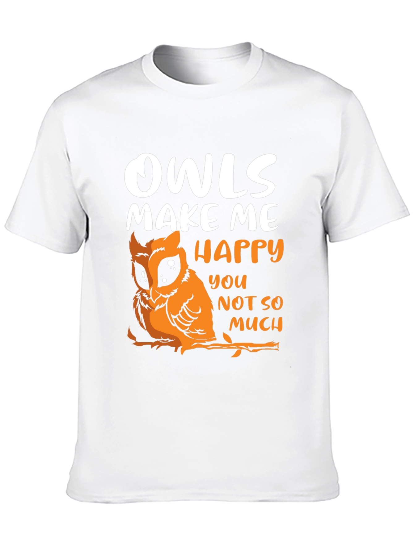 Owls Make Me Happy Graphic Tee