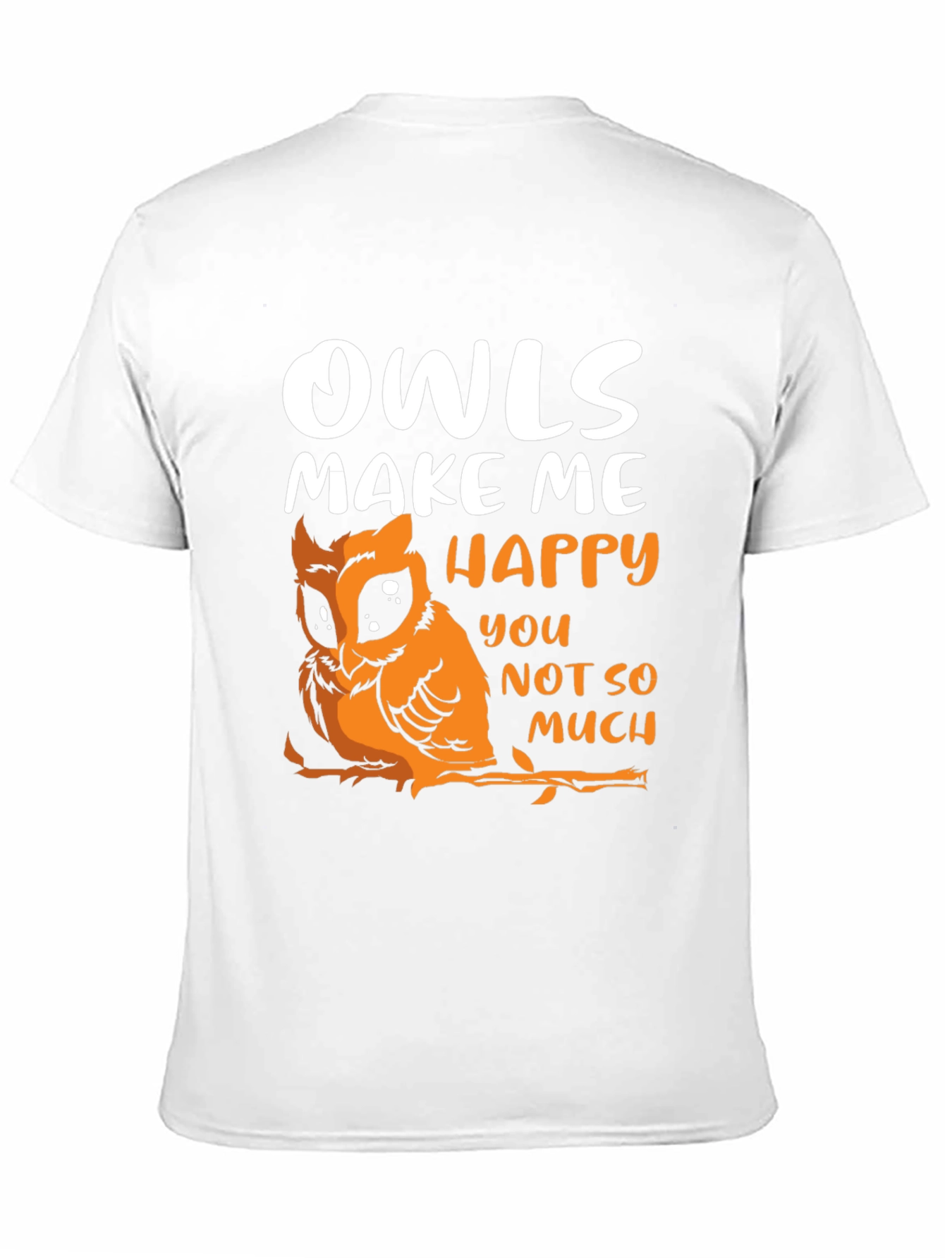 Owls Make Me Happy Graphic Tee