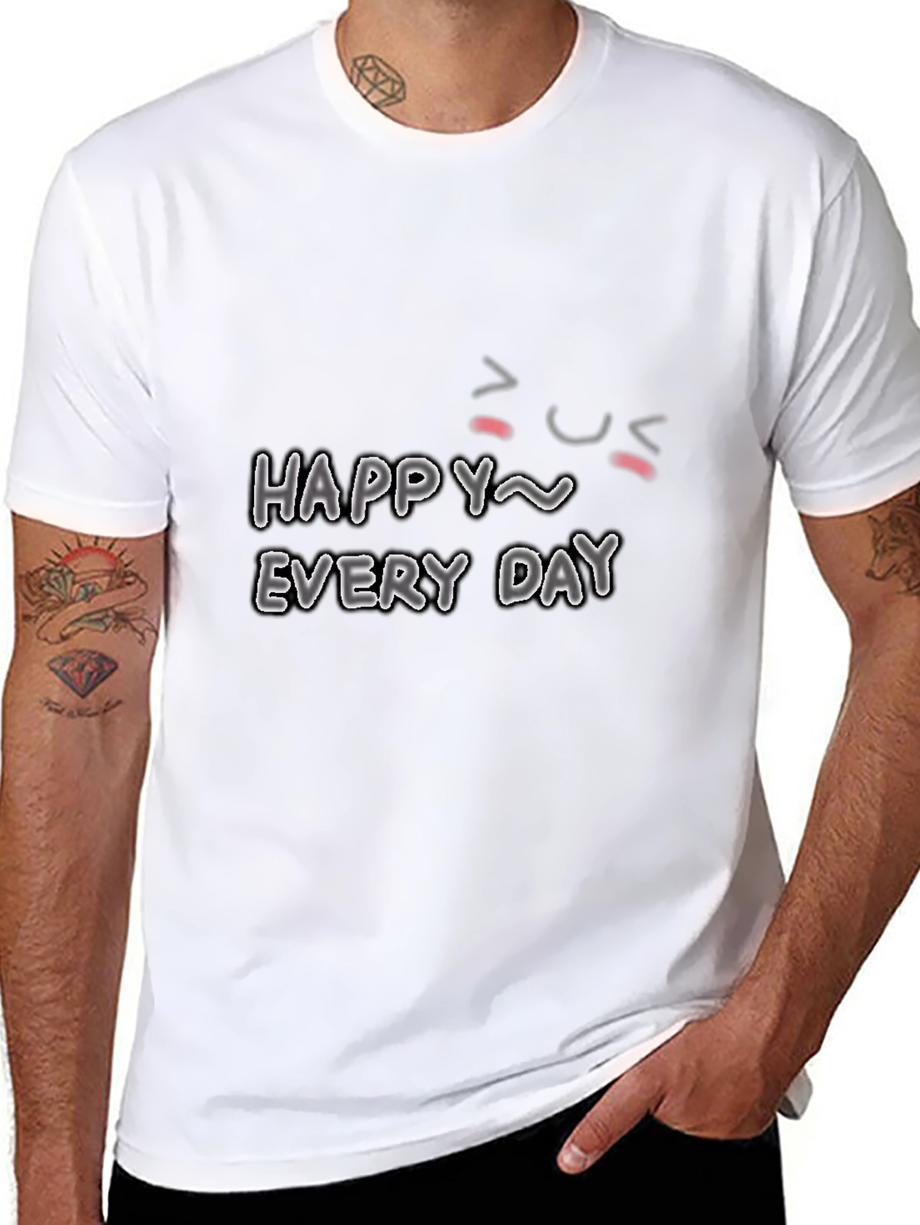 Happy Every Day Graphic T-Shirt