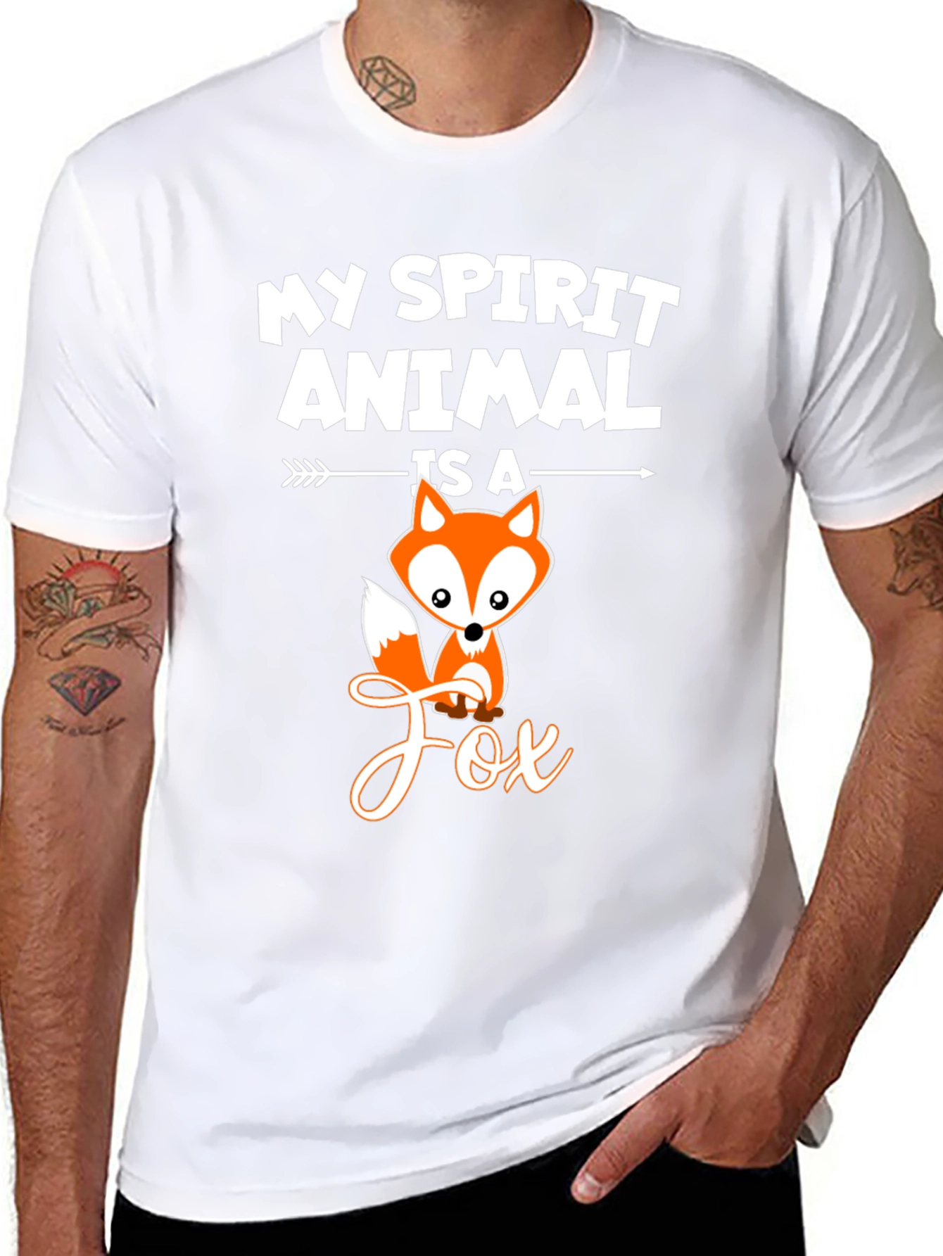 My Spirit Animal is a Fox Graphic Tee