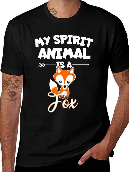 My Spirit Animal is a Fox Graphic Tee
