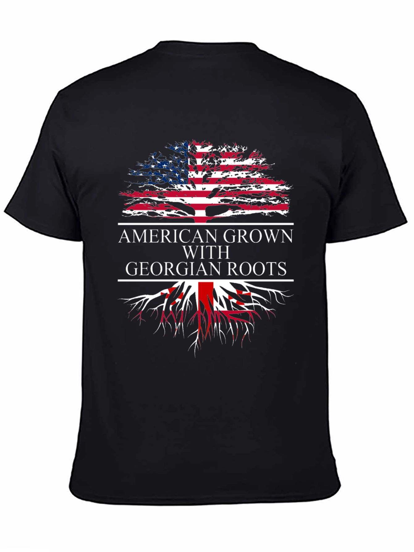 American Grown with Georgian Roots T-Shirt