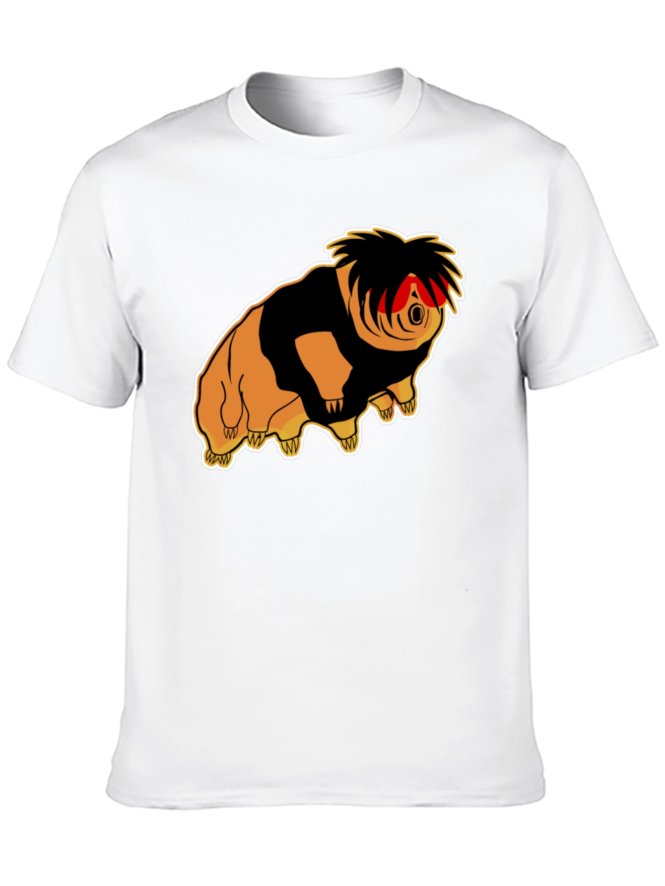 Tardigrade Punk Graphic Tee - Black Cotton
