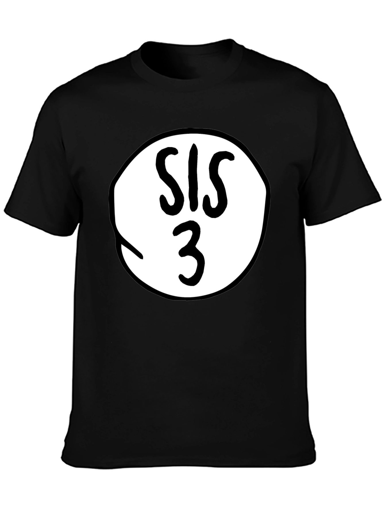 SIS 3 Crew Neck T-Shirt - Soft & Comfy
