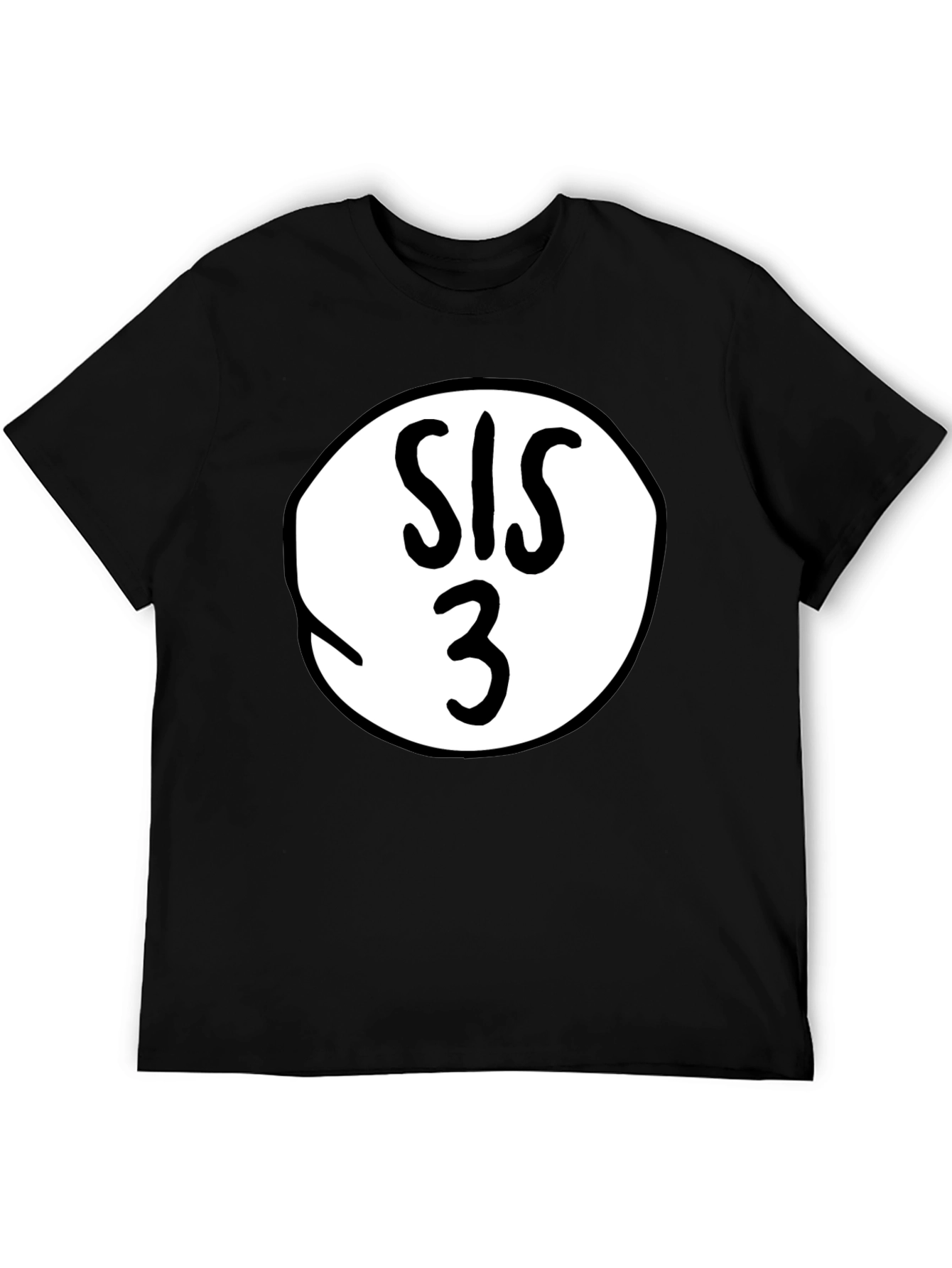 SIS 3 Crew Neck T-Shirt - Soft & Comfy