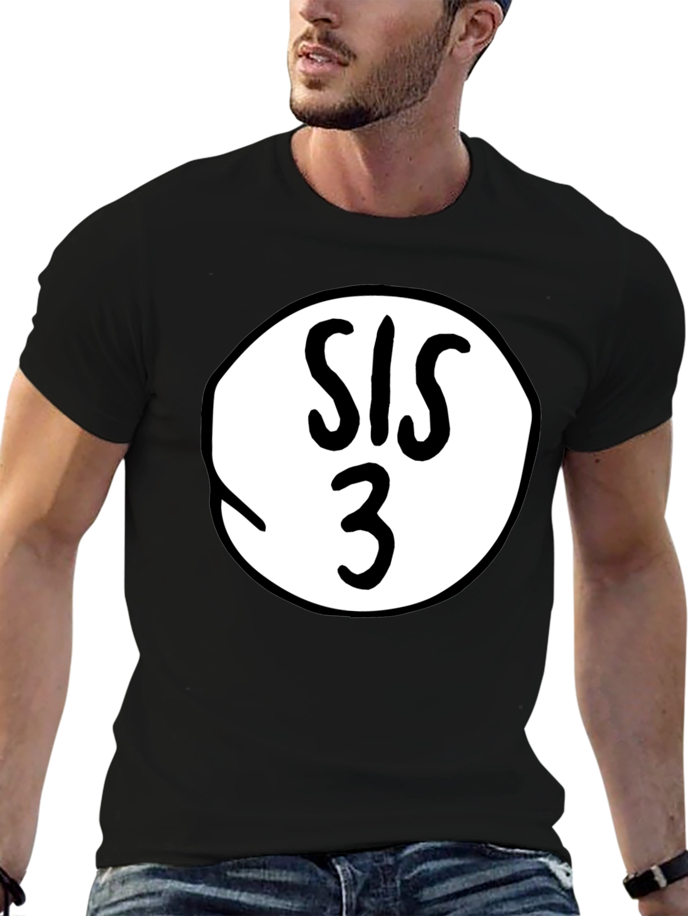 SIS 3 Crew Neck T-Shirt - Soft & Comfy