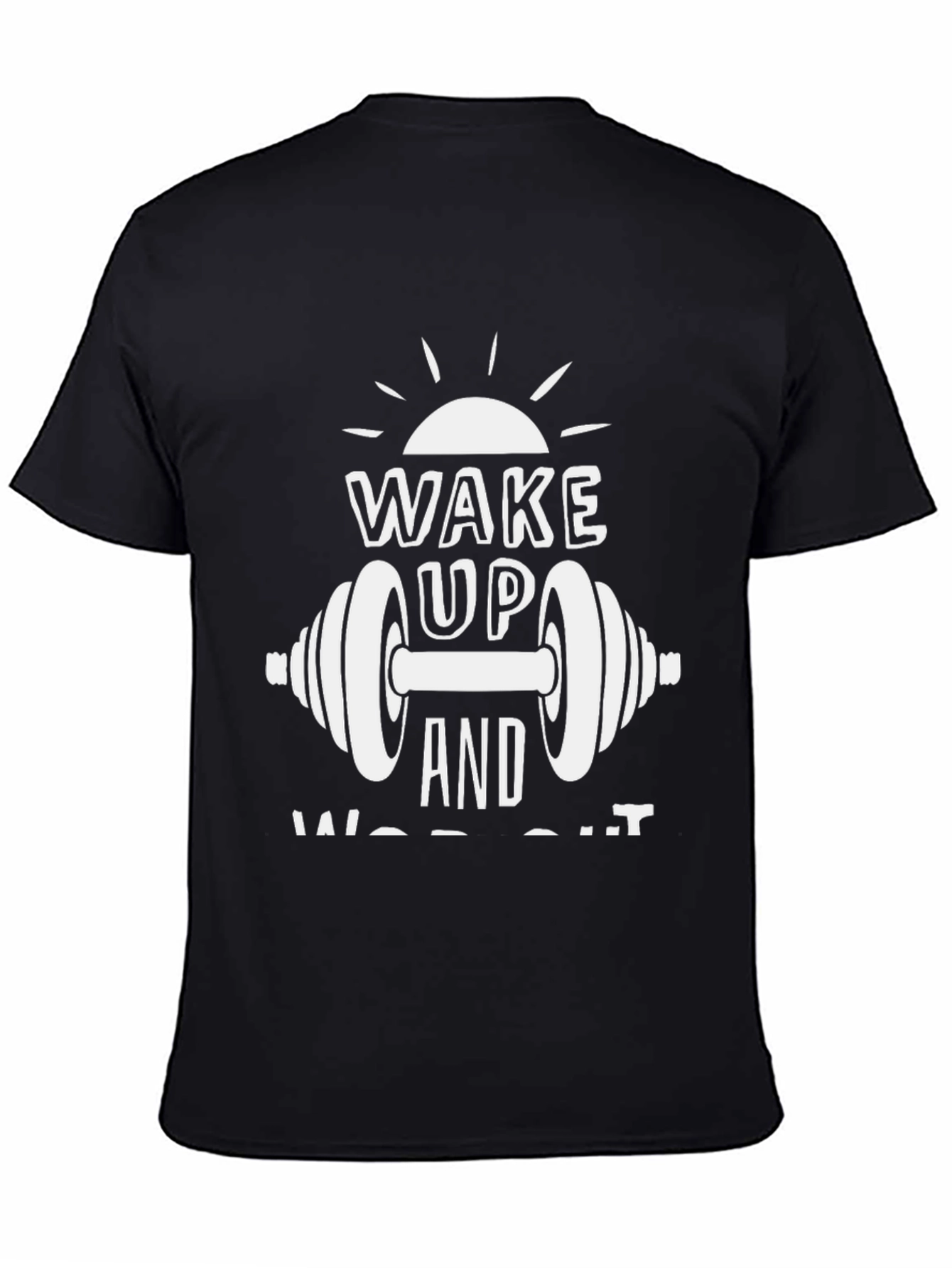 Wake Up and Workout Graphic Tee
