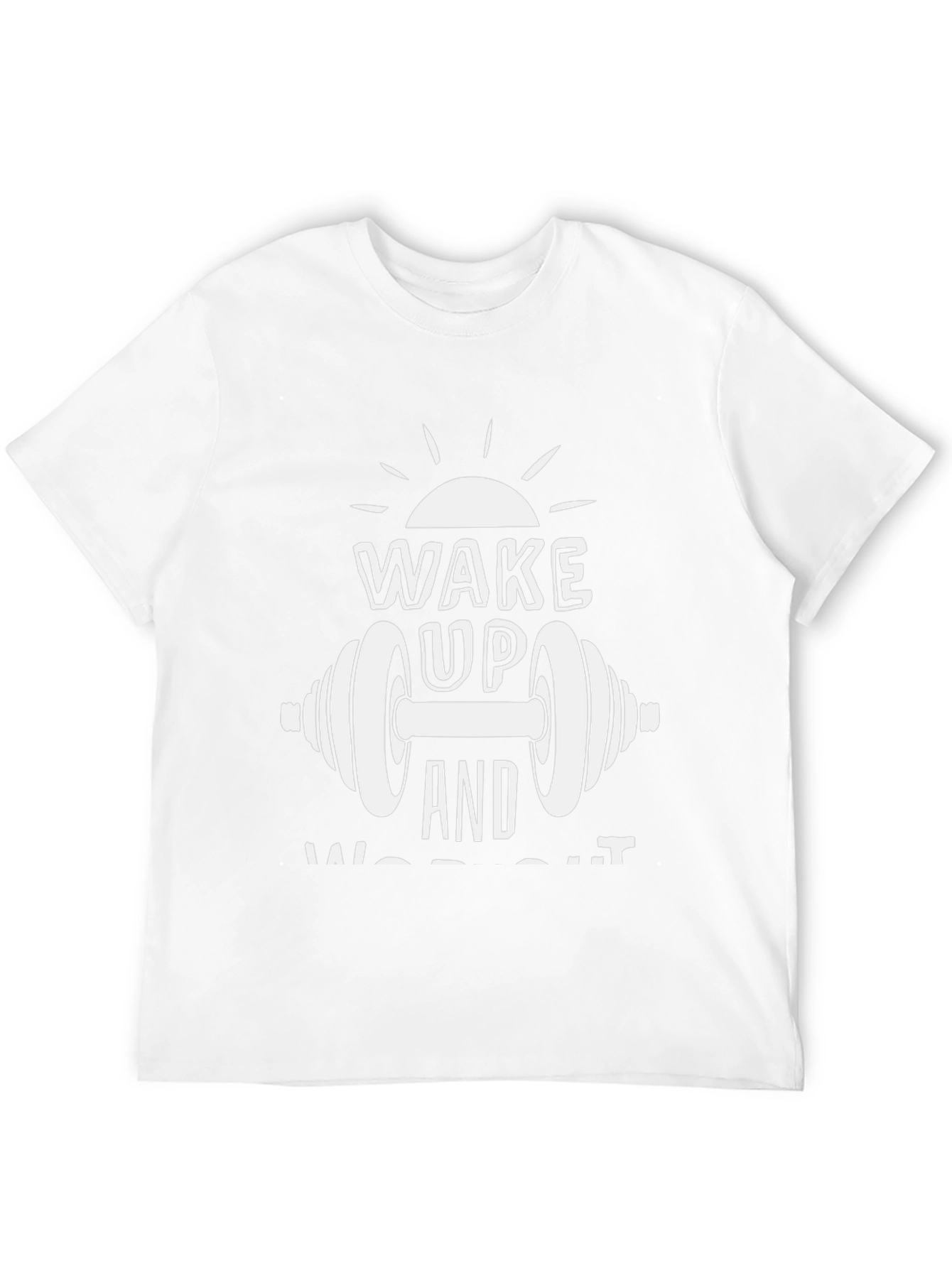 Wake Up and Workout Graphic Tee