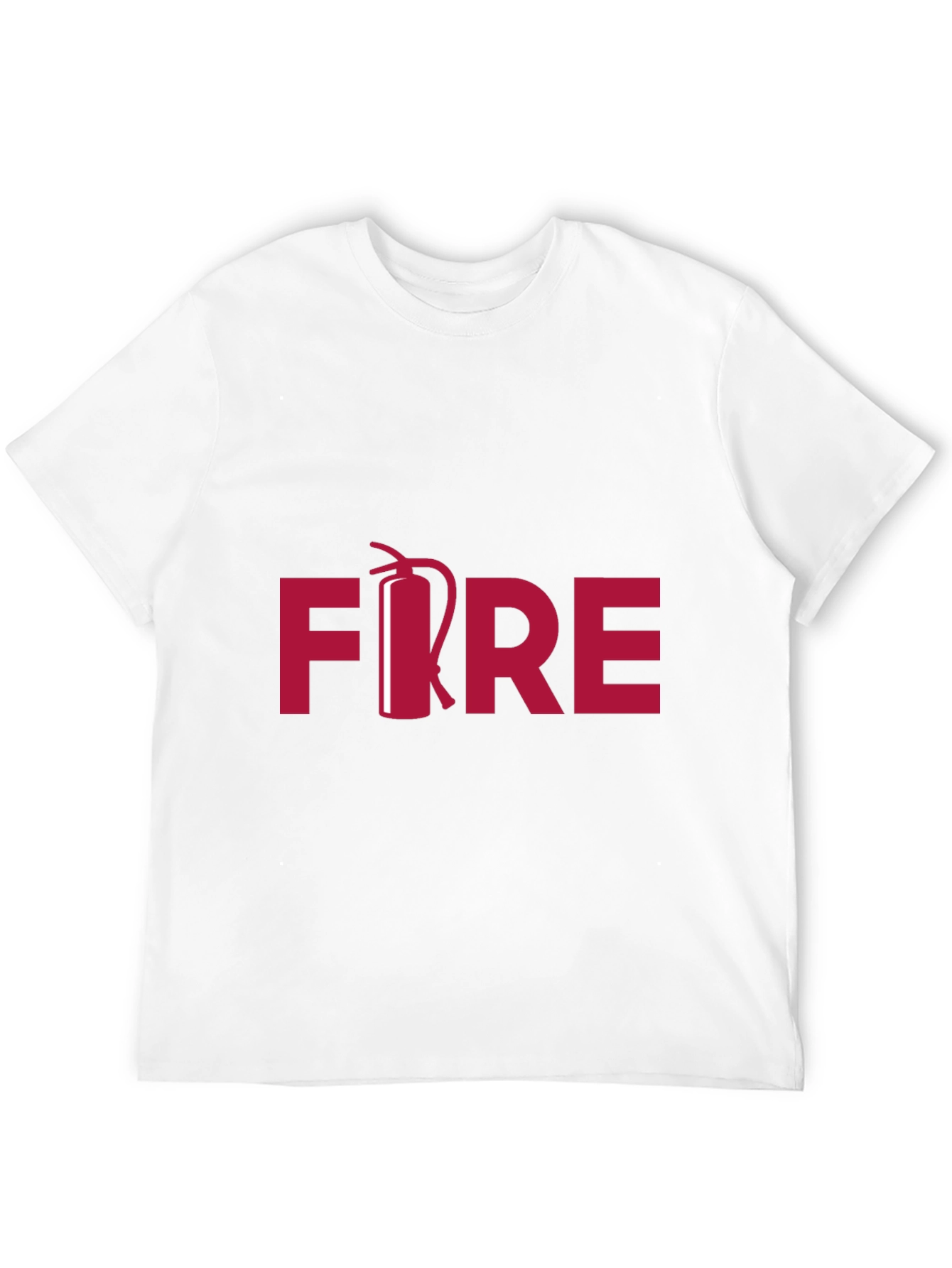 FIRE T-Shirt Fire Extinguisher Graphic Tee
