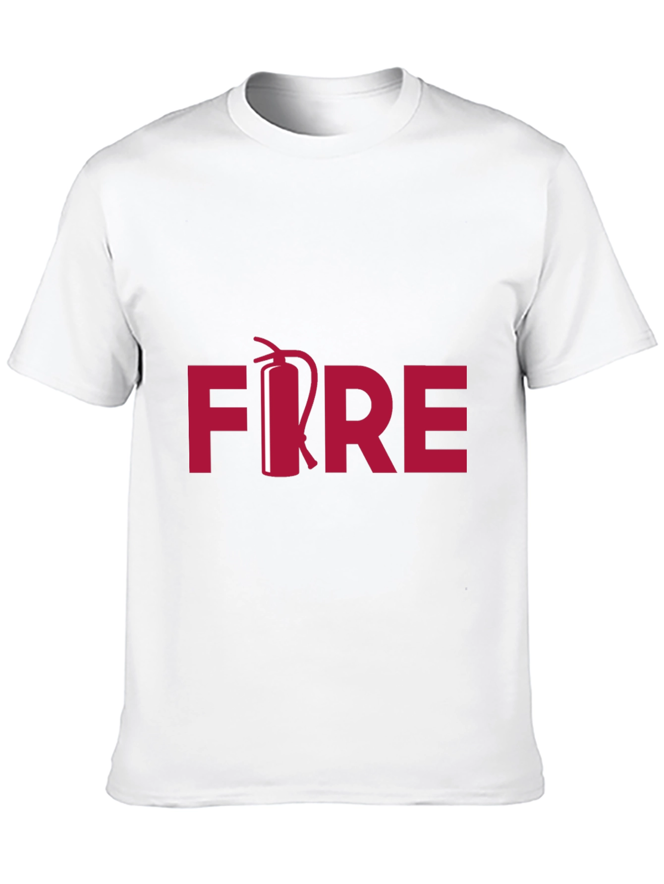 FIRE T-Shirt Fire Extinguisher Graphic Tee