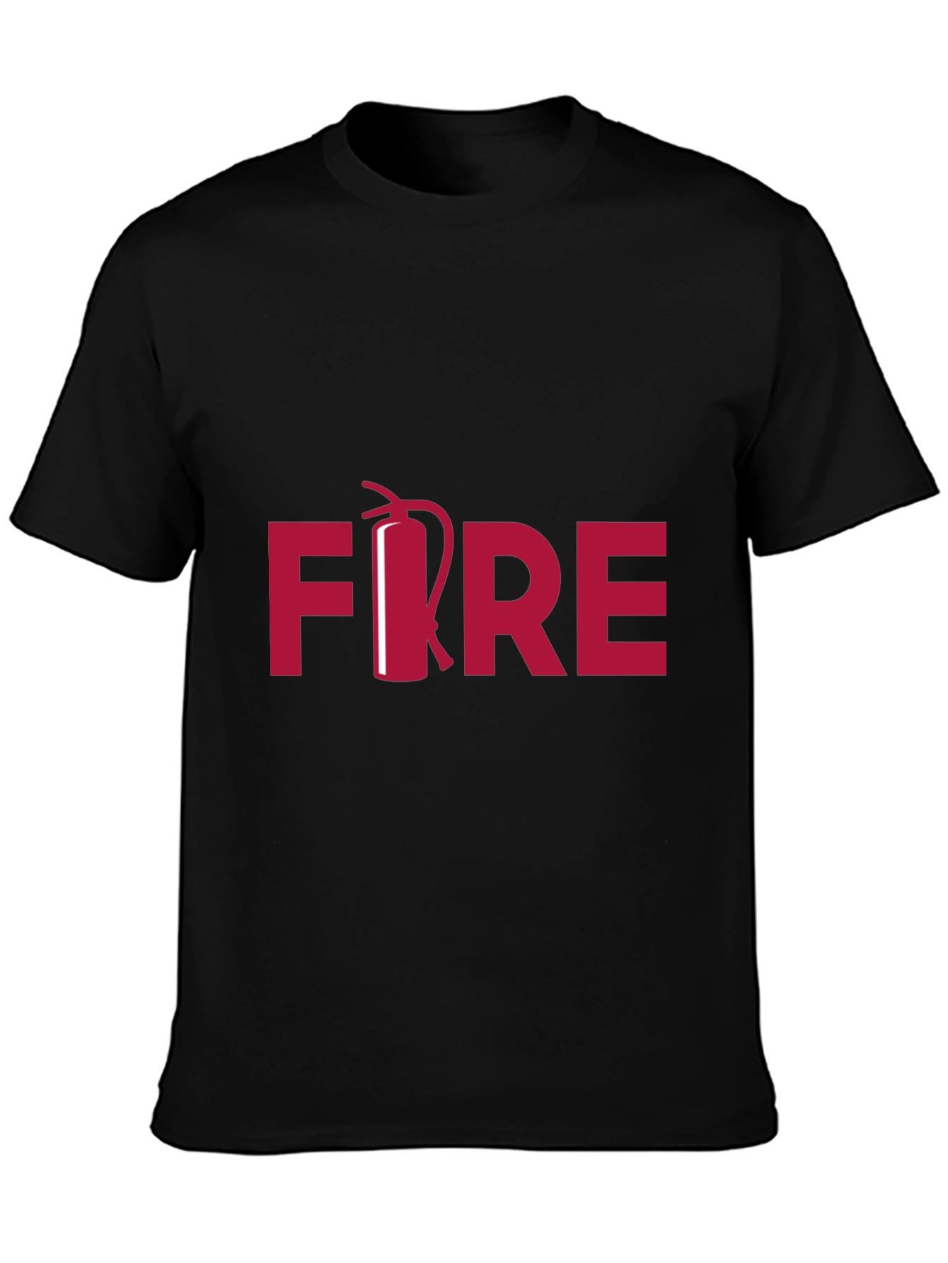 FIRE T-Shirt Fire Extinguisher Graphic Tee