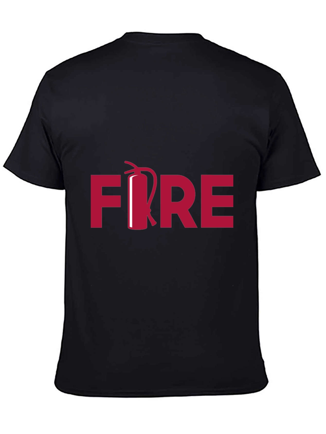 FIRE T-Shirt Fire Extinguisher Graphic Tee
