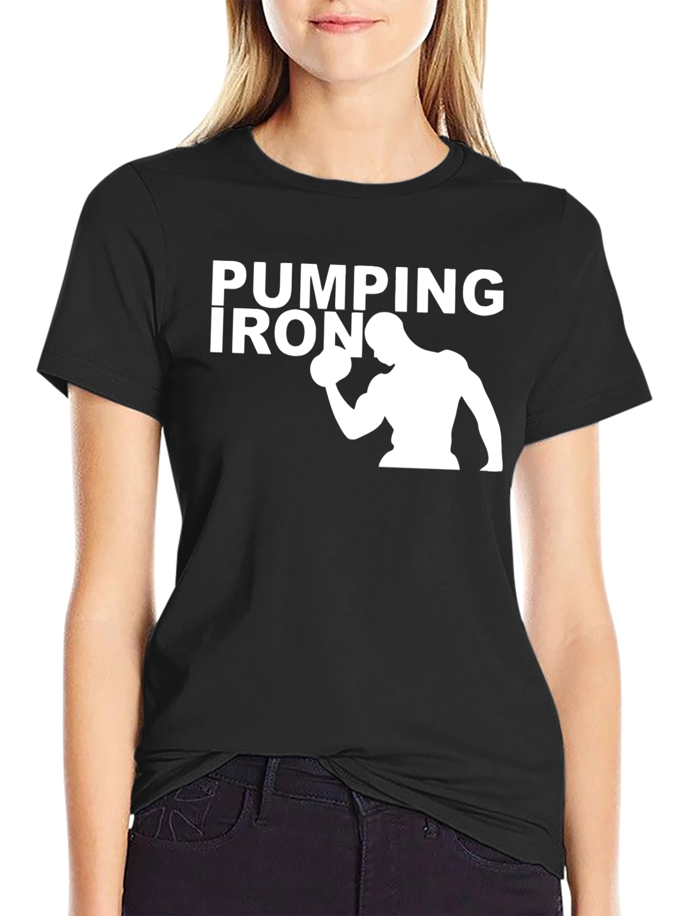 Pumping Iron T-Shirt - Gym Workout Tee